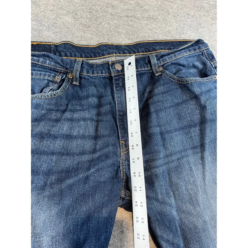 Levi's Men 569 Loose Straight Dark Wash Denim Jeans 36x30 Relaxed Streetwear